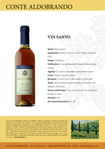 Bianco Pisano di San Torpé Vin Santo DOC “Baciamano”